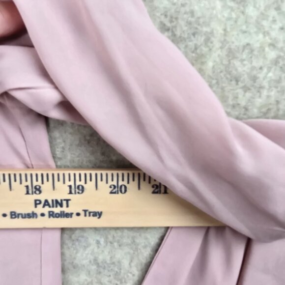 Bell Sleeve Lace-Up Tunic Dress By Soprano Medium Pink - Picture 7 of 7